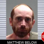Matthew Below mugshot