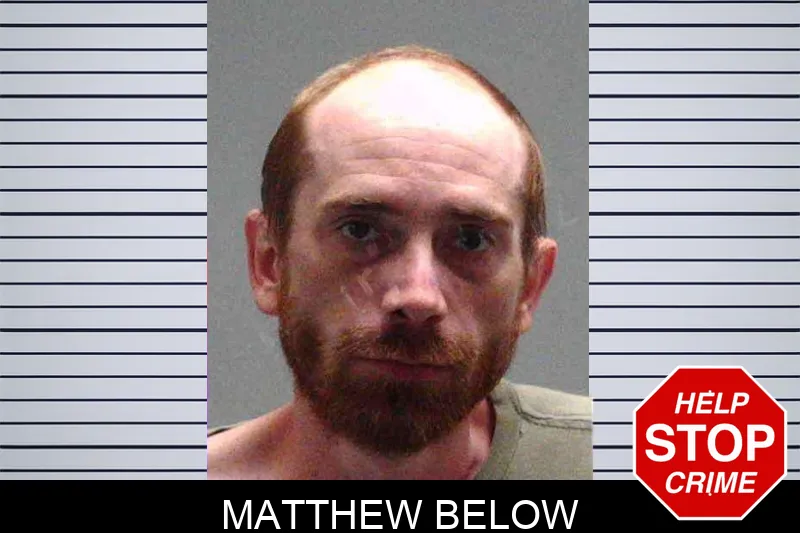 Matthew Below mugshot