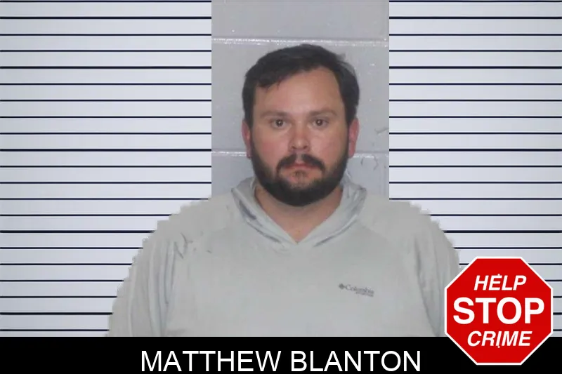 Matthew Blanton mugshot