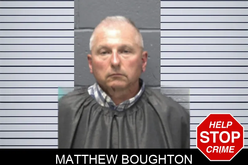 Matthew Boughton mugshot