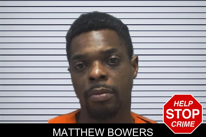 Matthew Bowers mugshot