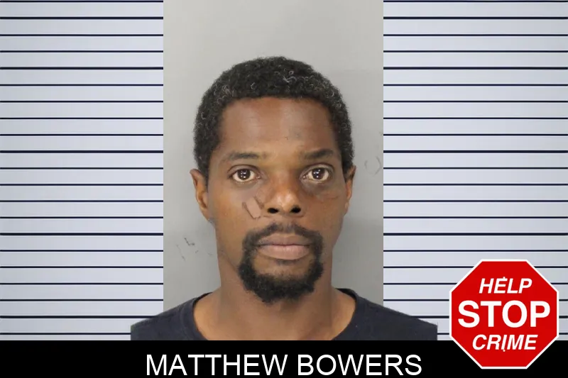 Matthew Bowers mugshot