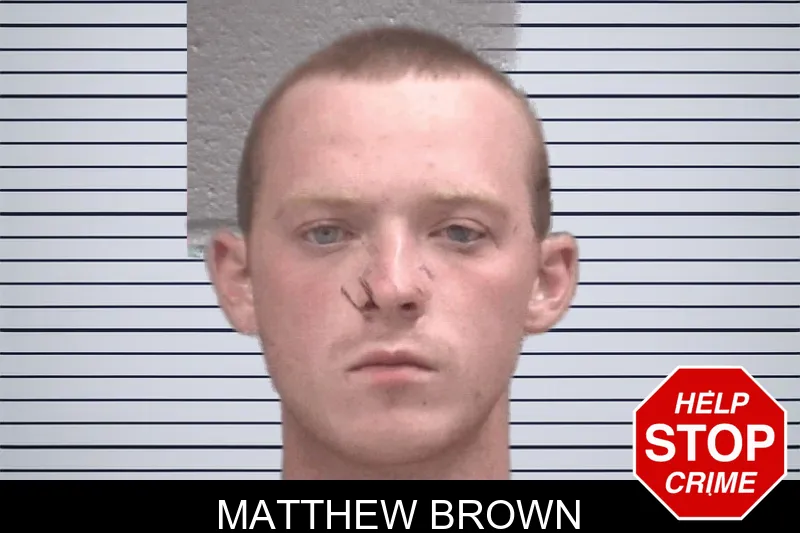Matthew Brown mugshot