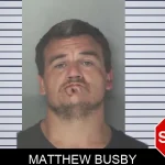 Matthew Busby mugshot