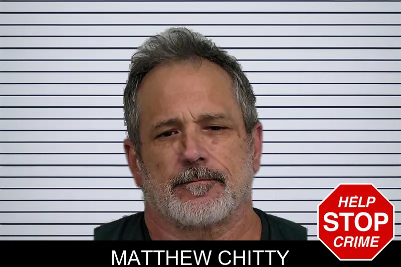 Matthew Chitty mugshot