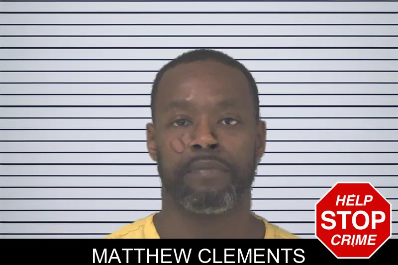 Matthew Clements mugshot