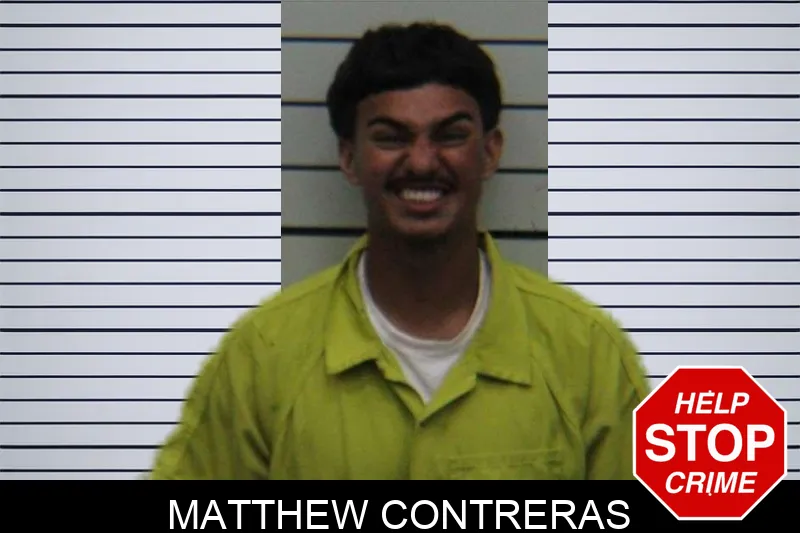 Matthew Contreras mugshot