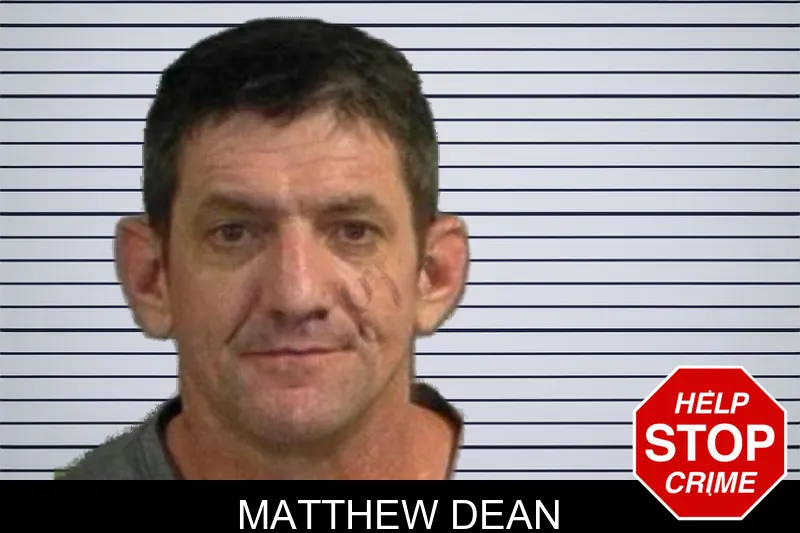 Matthew Dean mugshot