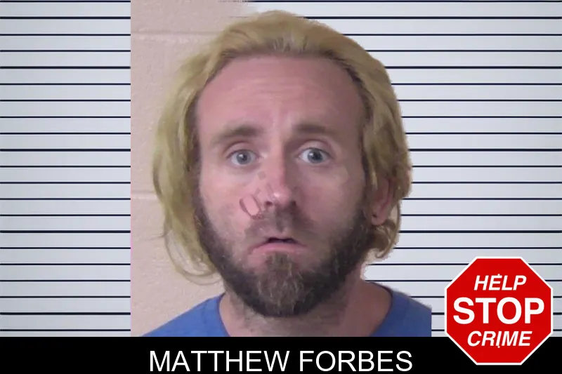 Matthew Forbes mugshot