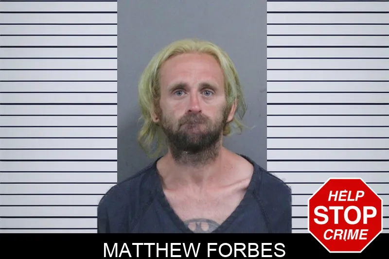 Matthew Forbes mugshot