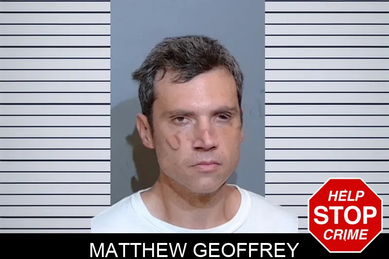 Matthew Geoffrey mugshot
