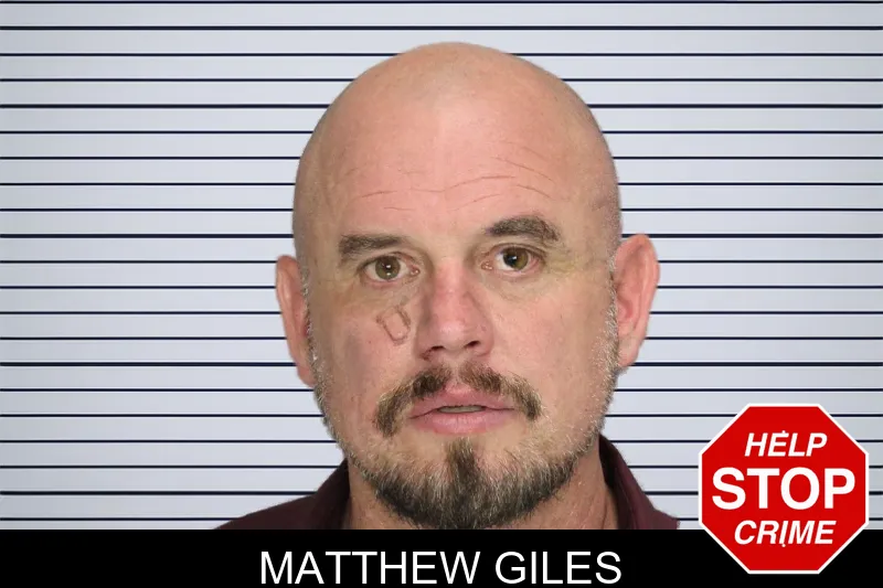 Matthew Giles mugshot