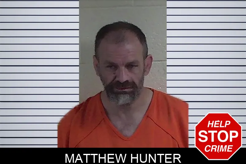 Matthew Hunter mugshot