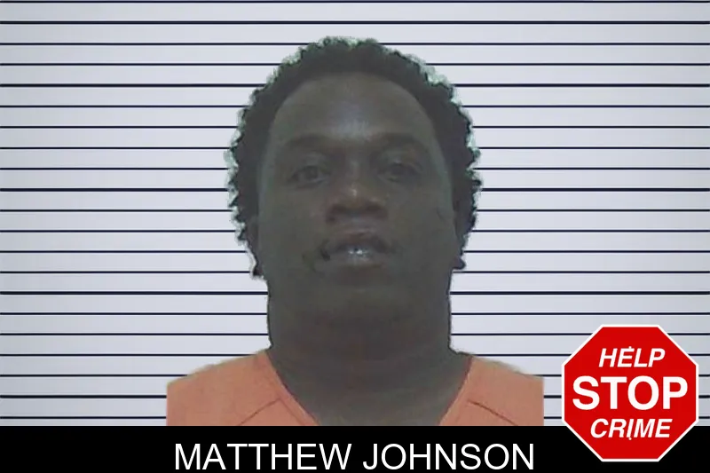 Matthew Johnson mugshot