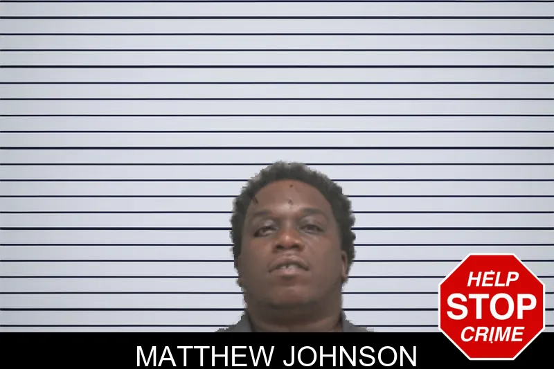 Matthew Johnson mugshot