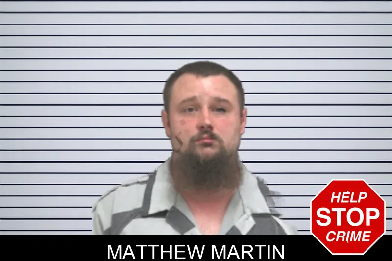 Matthew Martin mugshot