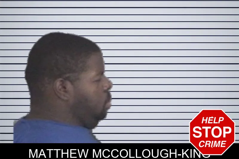 Matthew McCollough-King mugshot