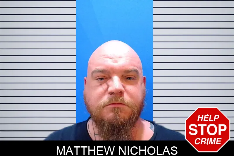 Matthew Nicholas mugshot