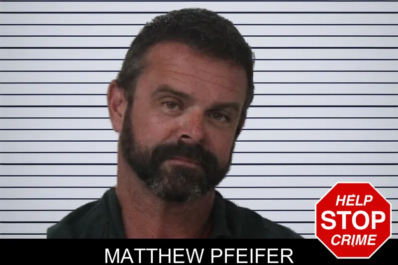 Matthew Pfeifer mugshot