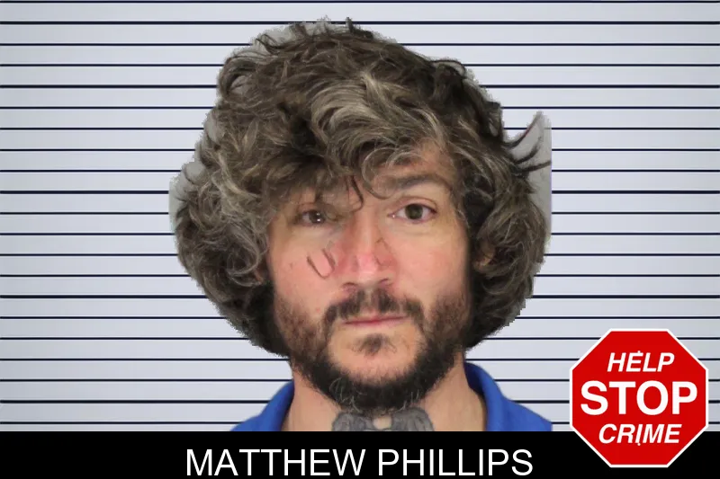 Matthew Phillips mugshot