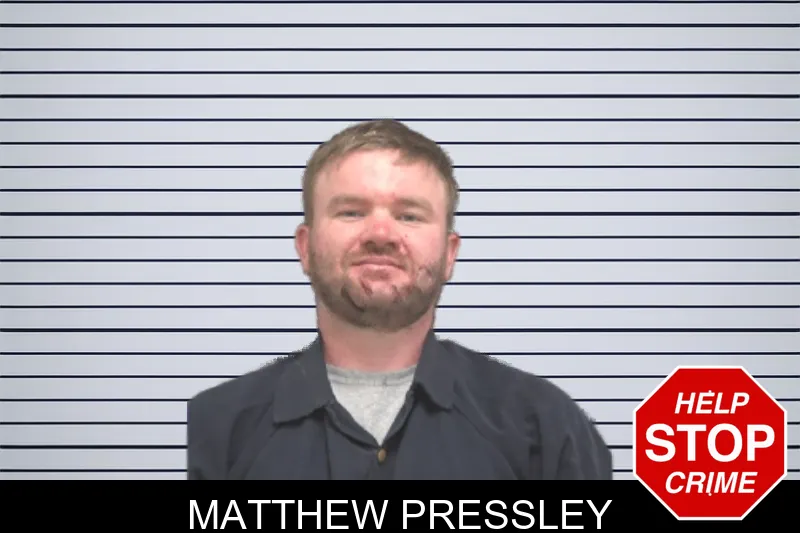 Matthew Pressley mugshot