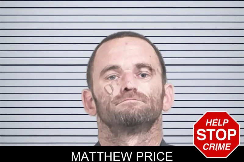 Matthew Price mugshot