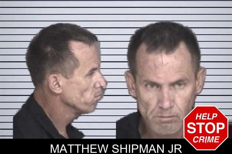Matthew Shipman Jr mugshot