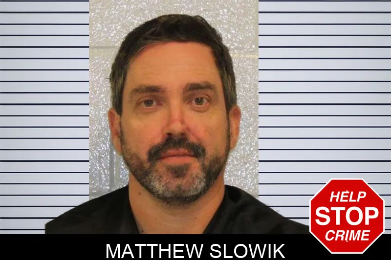 Matthew Slowik mugshot