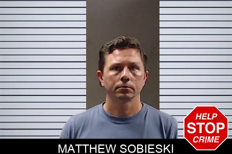 Matthew Sobieski mugshot