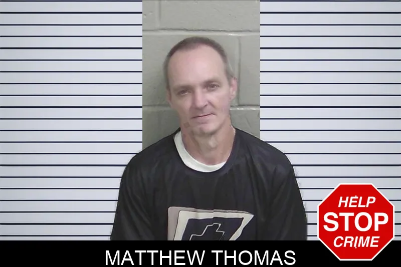 Matthew Thomas mugshot