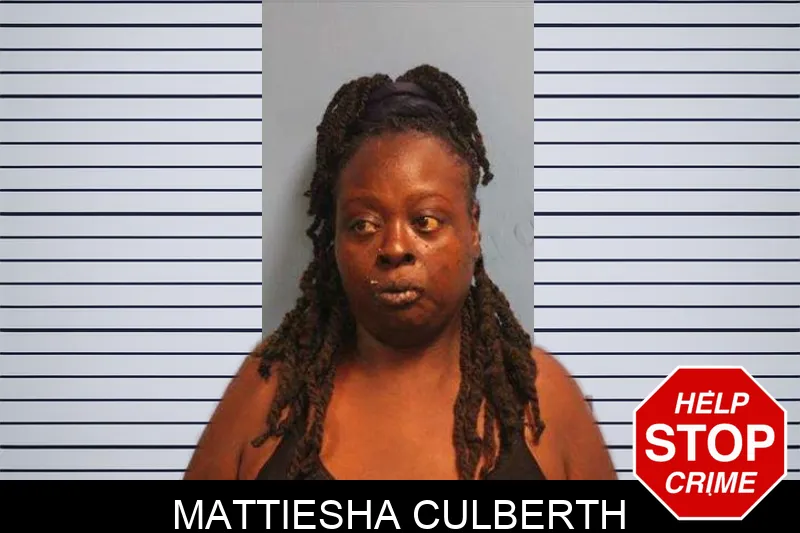 Mattiesha Culberth mugshot