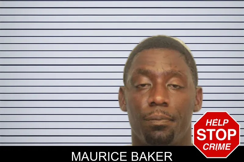 Maurice Baker mugshot