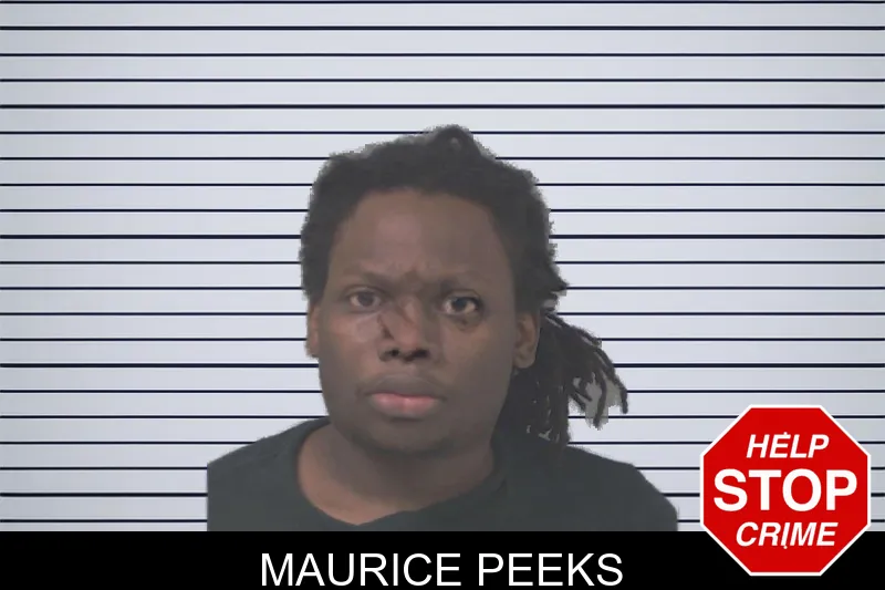 Maurice Peeks mugshot