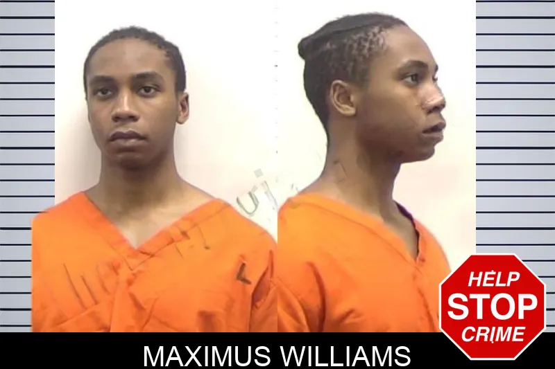 Maximus Williams mugshot