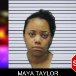 Maya Taylor mugshot