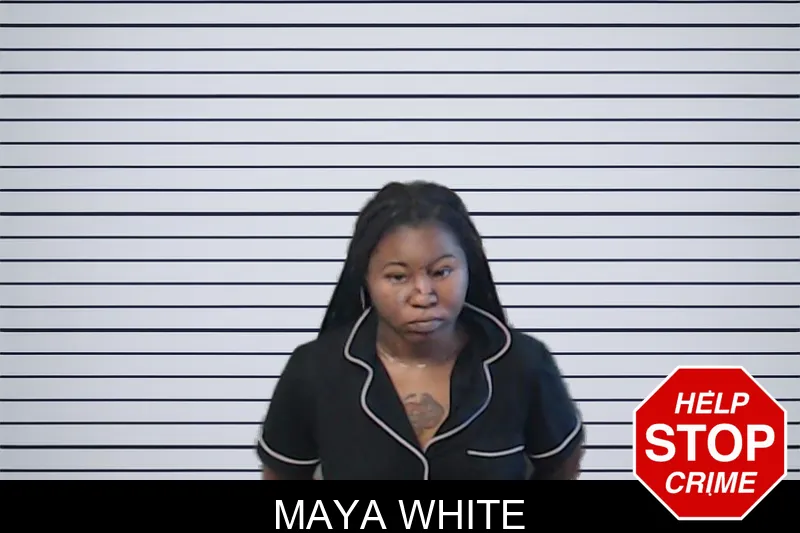 Maya White mugshot