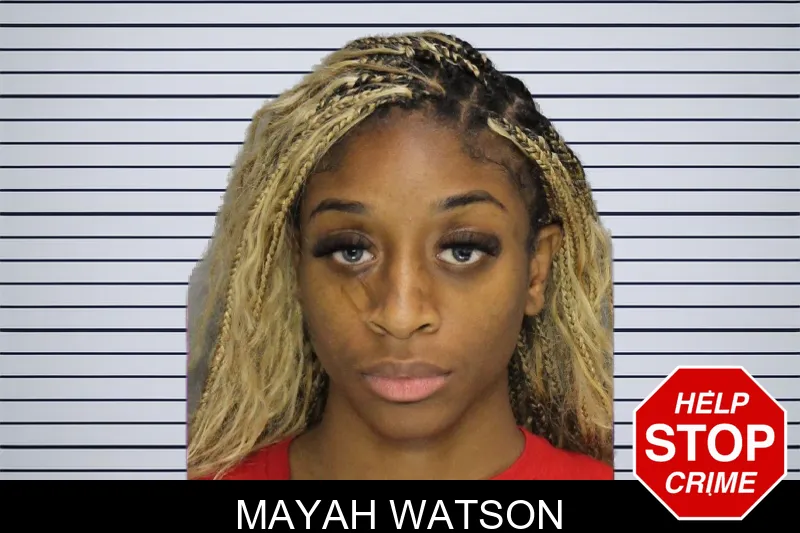 Mayah Watson mugshot