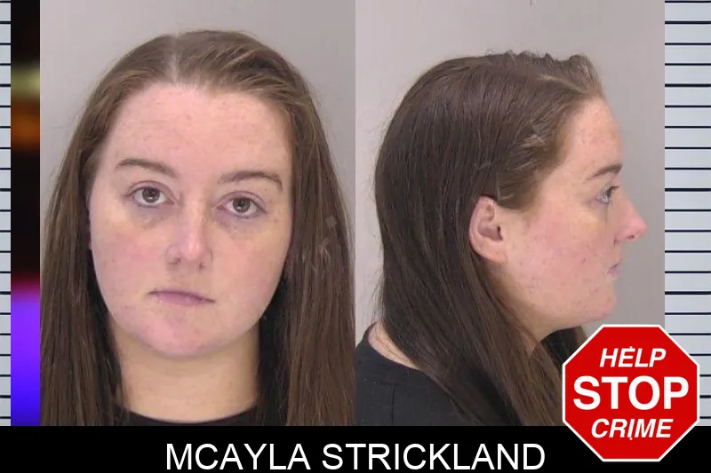 McAyla Strickland mugshot