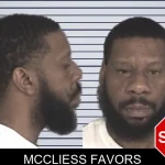 McCliess Favors mugshot