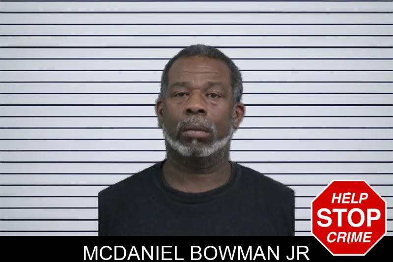 McDaniel Bowman Jr mugshot