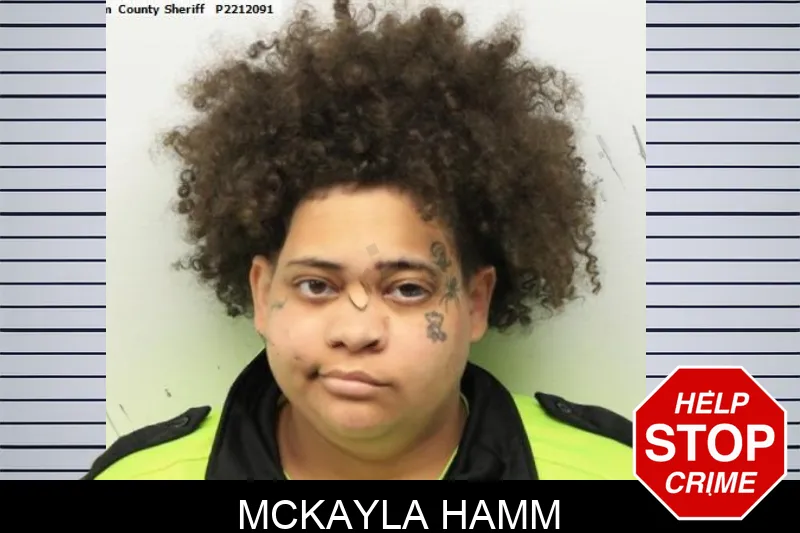 McKayla Hamm mugshot