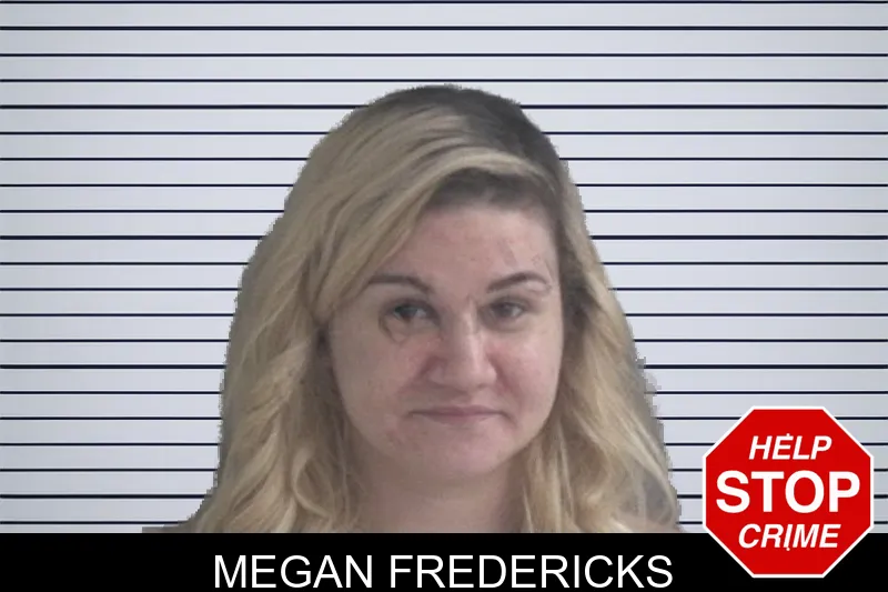 Megan Fredericks mugshot