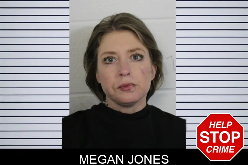 Megan Jones mugshot