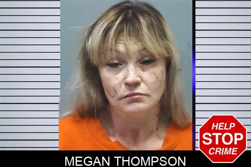Megan Thompson mugshot