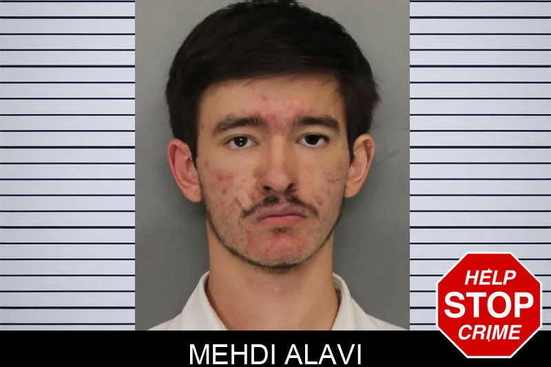 Mehdi Alavi mugshot