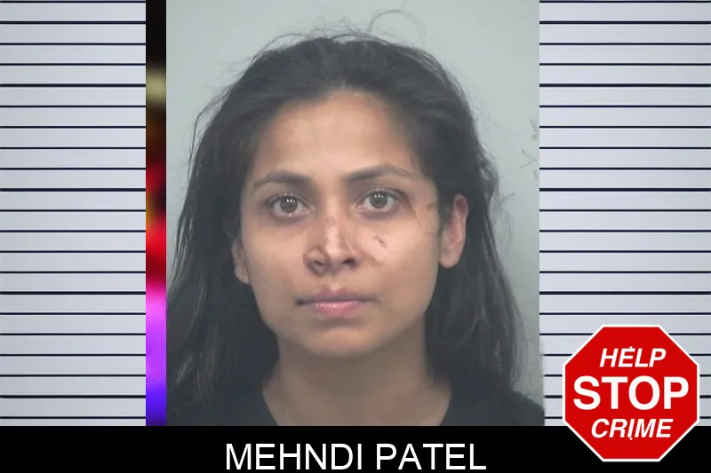 Mehndi Patel mugshot