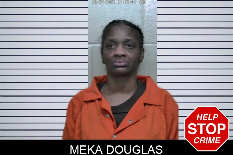 Meka Douglas mugshot