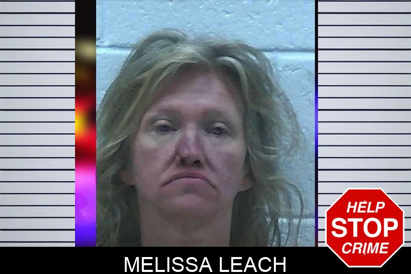 Melissa Leach mugshot