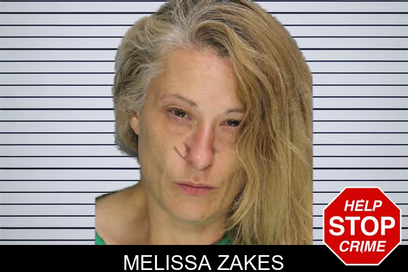 Melissa Zakes mugshot