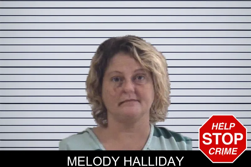 Melody Halliday mugshot